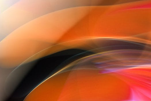 abstract art created using color detection and pattern recognition