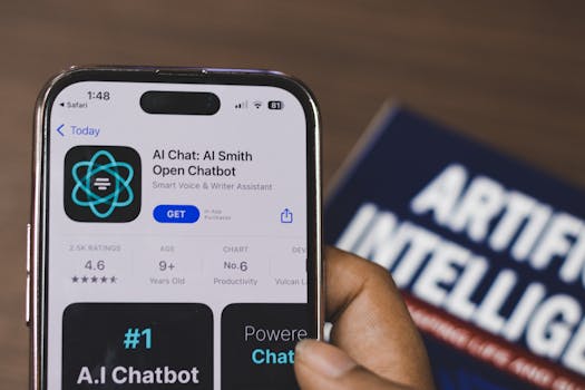 a person learning through a mobile app